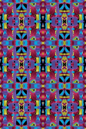 几何印花华亿平台图片