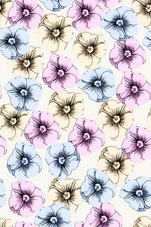 花朵印花华亿平台图片