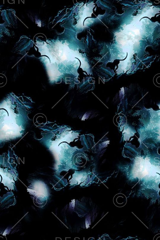 暗黑印花华亿平台图片