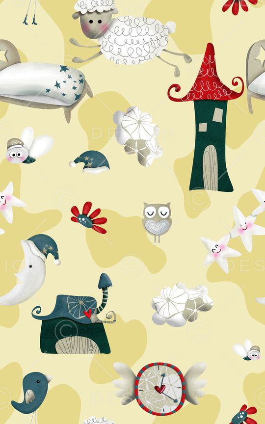 小清新印花华亿平台图片