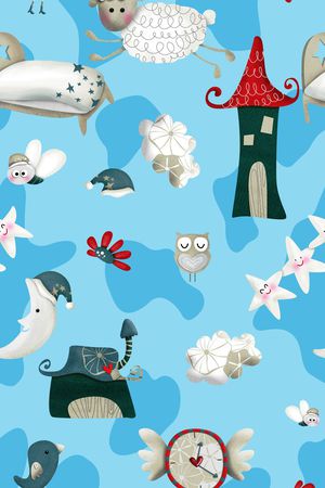 小清新印花华亿平台图片