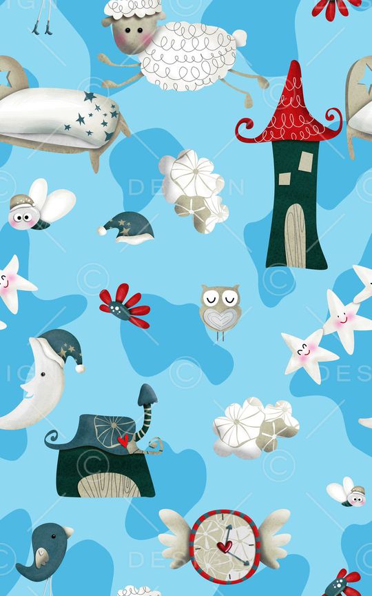 小清新印花华亿平台图片