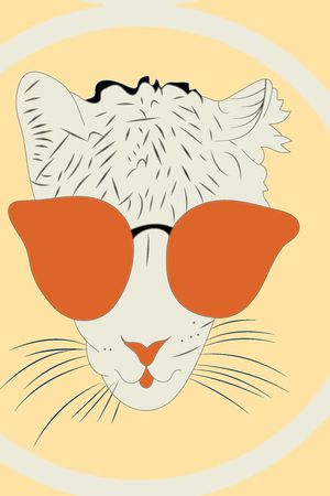 2017年大牌女装趣味卡通动物形象女装华亿平台印花华亿平台图片