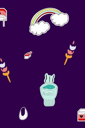 2017年大牌女装趣味卡通女装华亿平台印花华亿平台图片