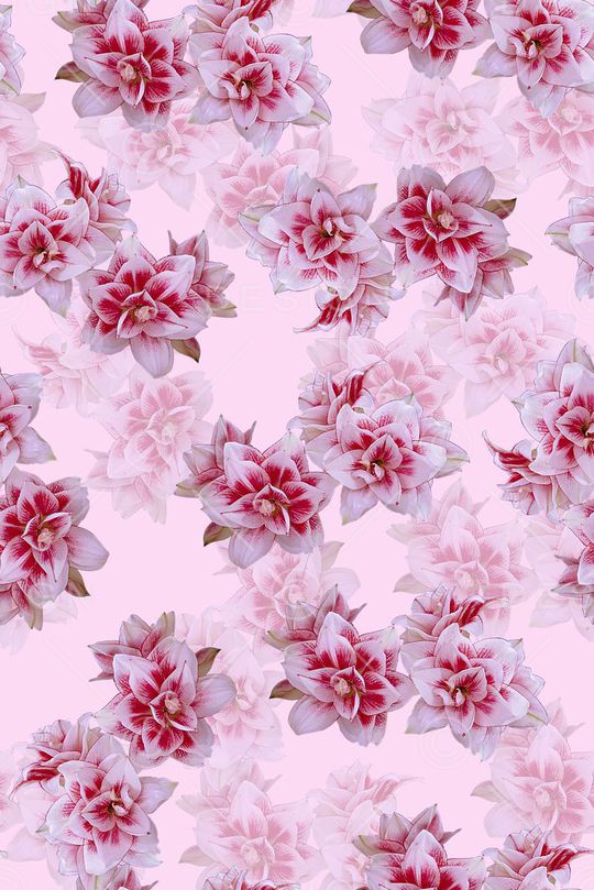 时尚清爽大牌女装裙子花卉数码印花印花华亿平台图片