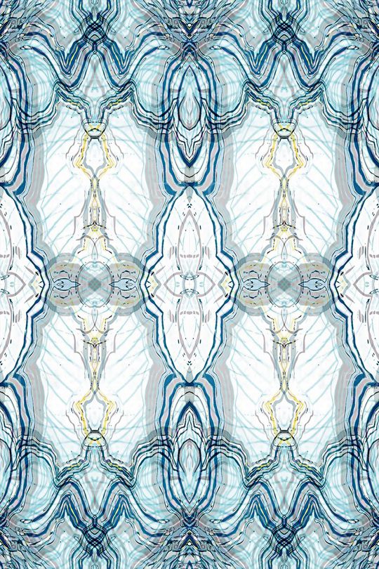 不规则几何印花华亿平台图片