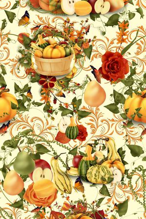 小清新印花华亿平台图片