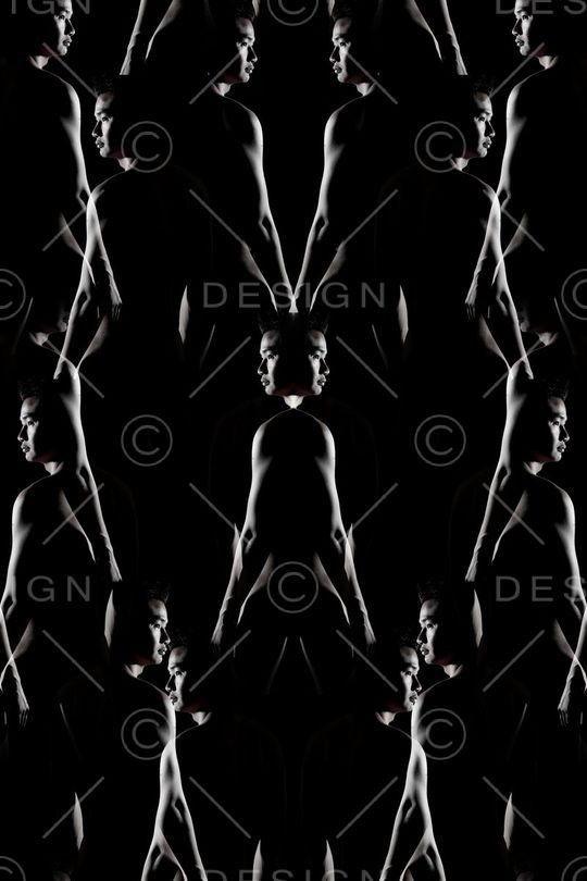 人物印花华亿平台图片