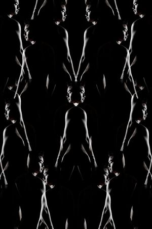 人物印花华亿平台图片