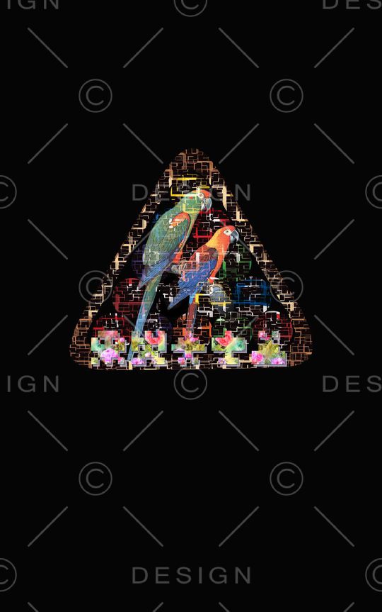 休闲风印花华亿平台图片