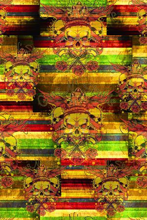 复古、玫瑰印花华亿平台图片