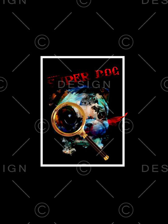 狗狗印花华亿平台图片