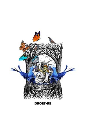 树枝印花华亿平台图片