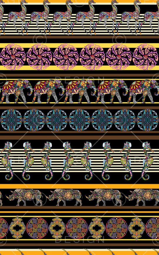 条纹印花华亿平台图片