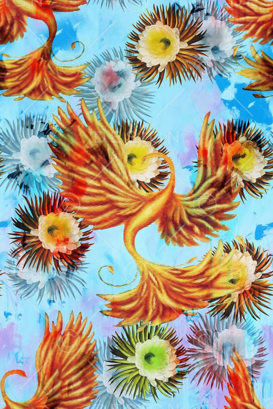 水彩印花华亿平台图片