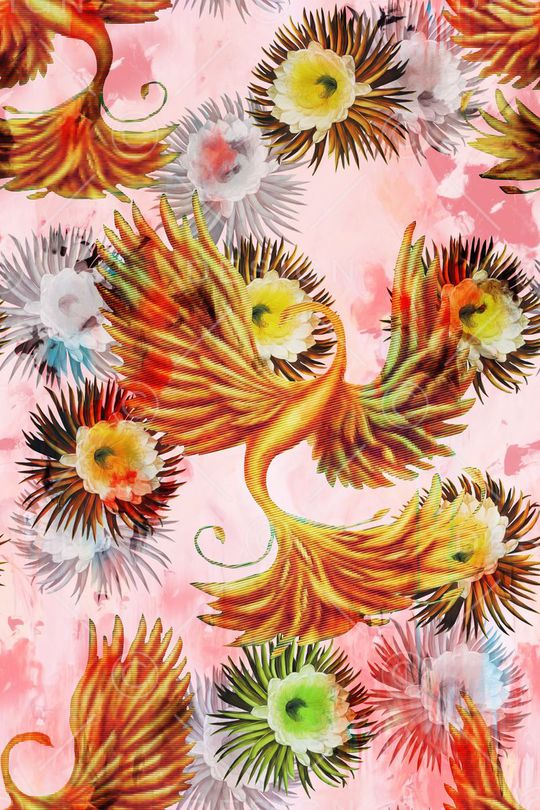 水彩印花华亿平台图片