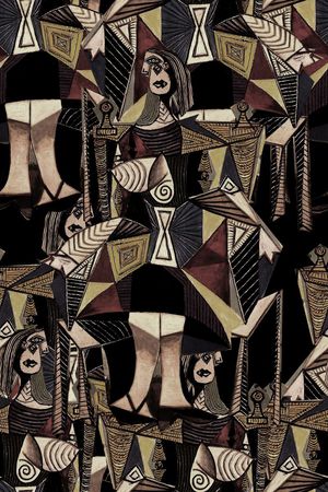 复古男装印花华亿平台图片