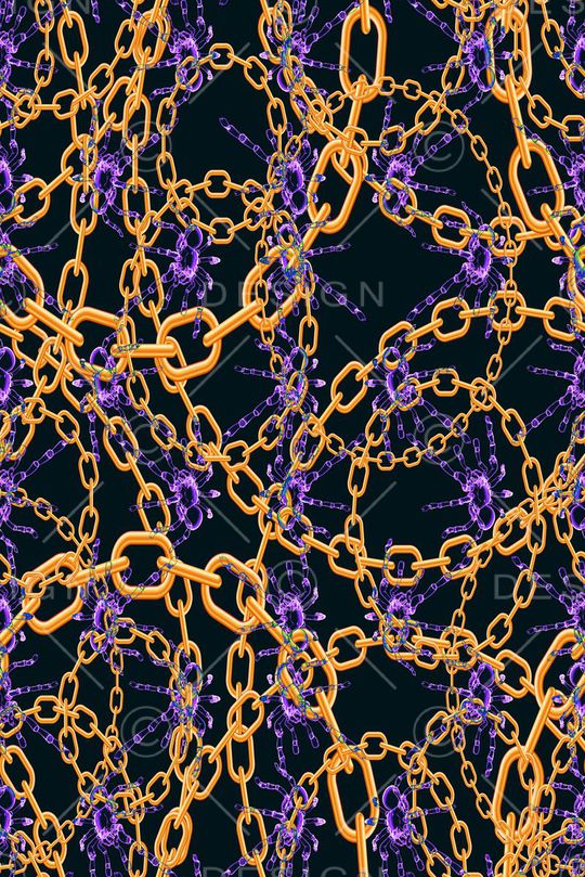 条纹印花华亿平台图片