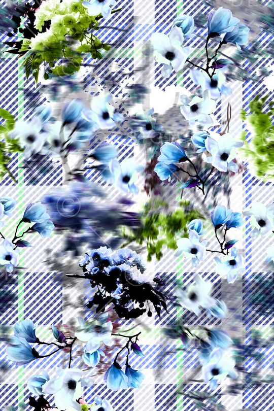 L.D~抽象印花华亿平台图片