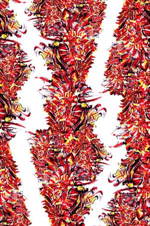 辣椒花印花华亿平台图片