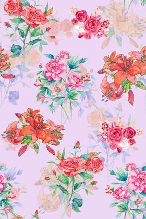 旗袍印花华亿平台图片