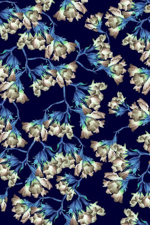 花朵印花华亿平台图片