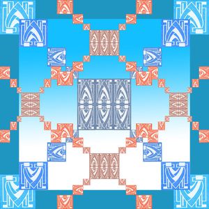 波西米亚印花华亿平台图片