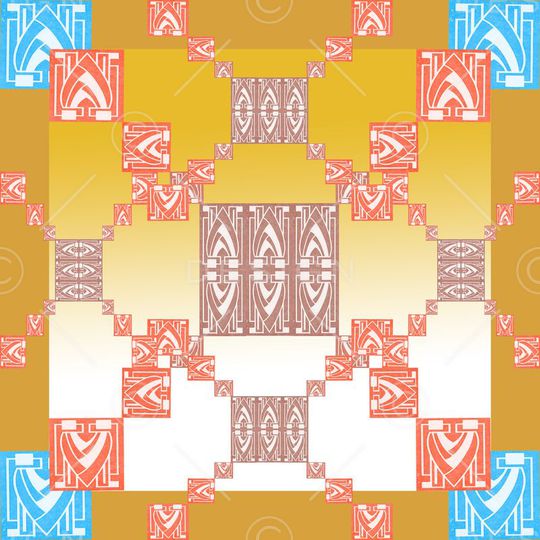 波西米亚印花华亿平台图片