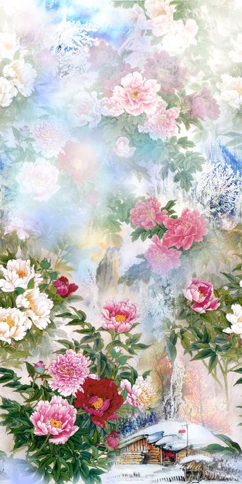 中国风印花华亿平台图片