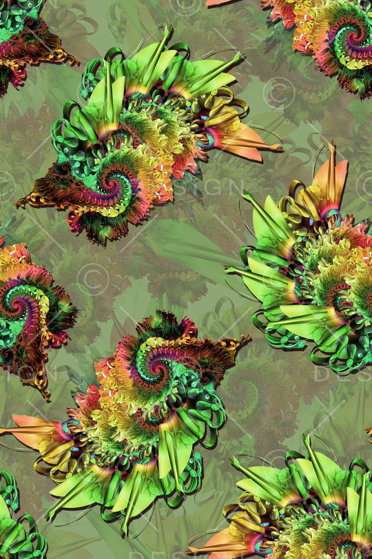 抽象印花华亿平台图片