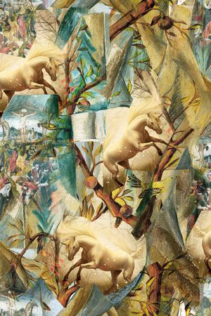 时尚满版印花华亿平台图片