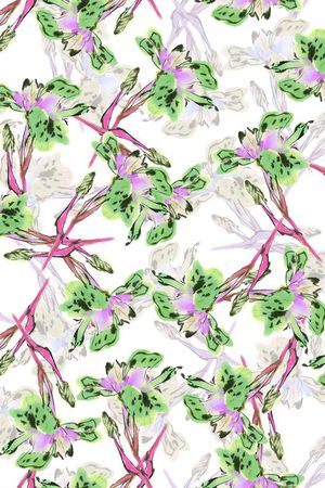 花朵印花华亿平台图片