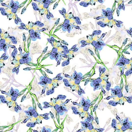 花朵印花华亿平台图片