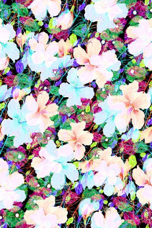 乱花印花华亿平台图片