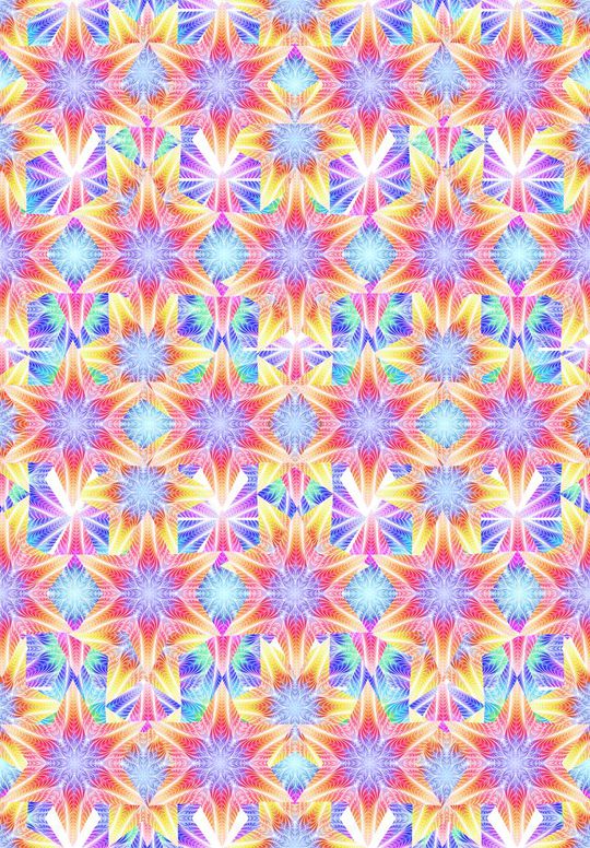 抽象印花华亿平台图片