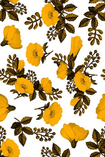 小碎花印花华亿平台图片