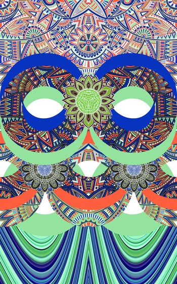 633077-民族部落风泳装华亿平台