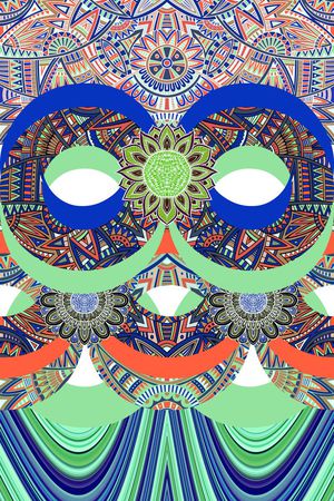 民族风印花华亿平台图片