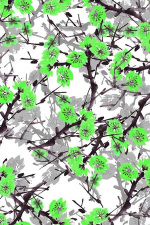 花朵印花华亿平台图片