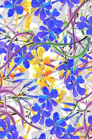 花朵印花华亿平台图片