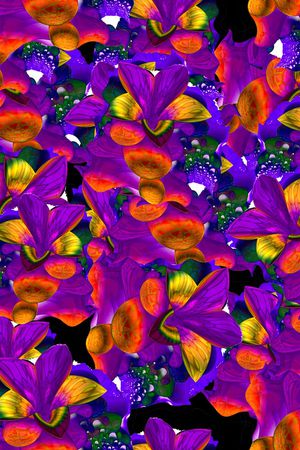 ♥红桃A〖热带风情〗印花华亿平台图片