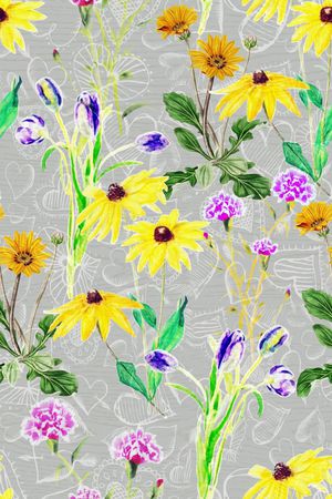 水彩印花华亿平台图片