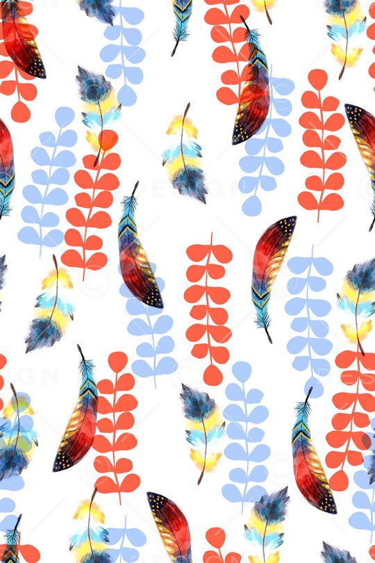 清新时尚印花华亿平台图片