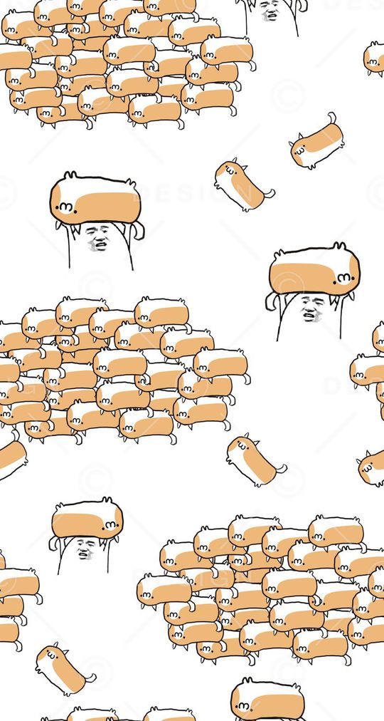 可爱印花华亿平台图片