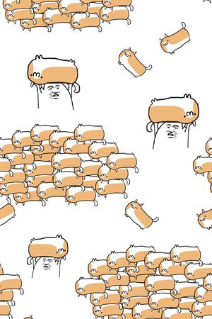 可爱印花华亿平台图片