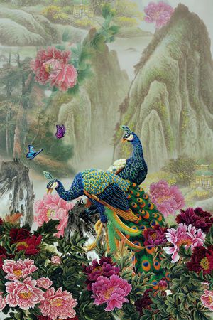 流行时尚印花华亿平台图片