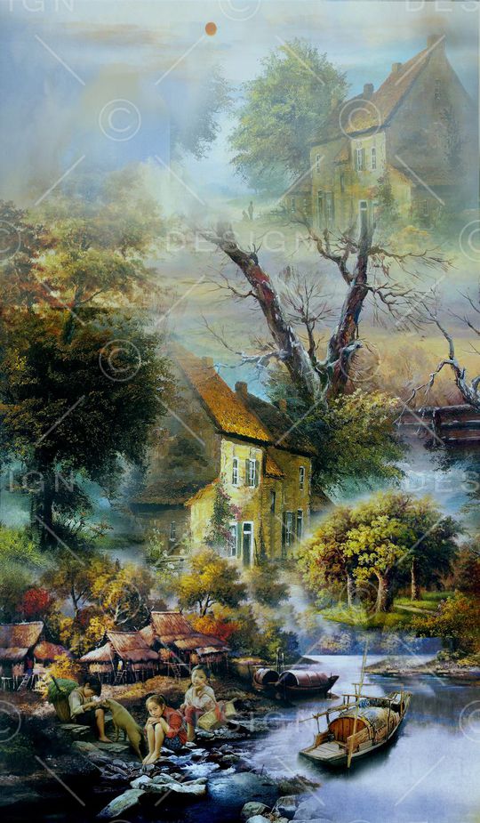 流行时尚印花华亿平台图片