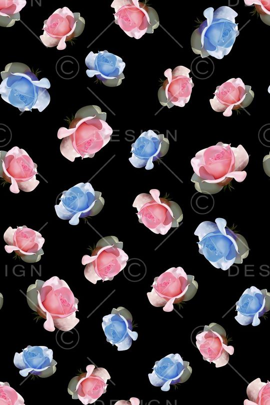 玫瑰印花华亿平台图片