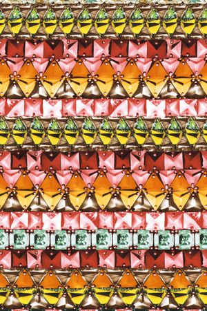 菱形印花华亿平台图片