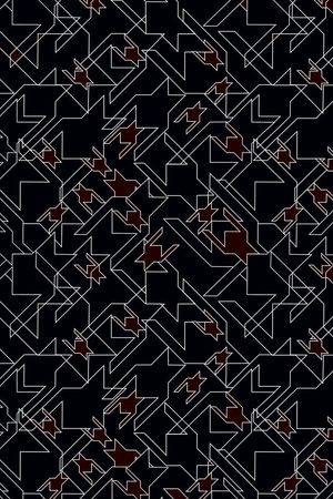 千鸟格印花华亿平台图片